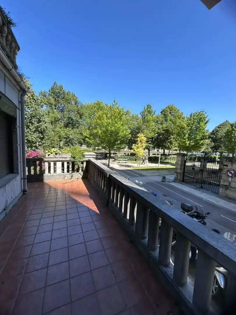 Terraza de Piso en venta en Donostia - San Sebastián  con Jardín privado, Terraza y Amueblado