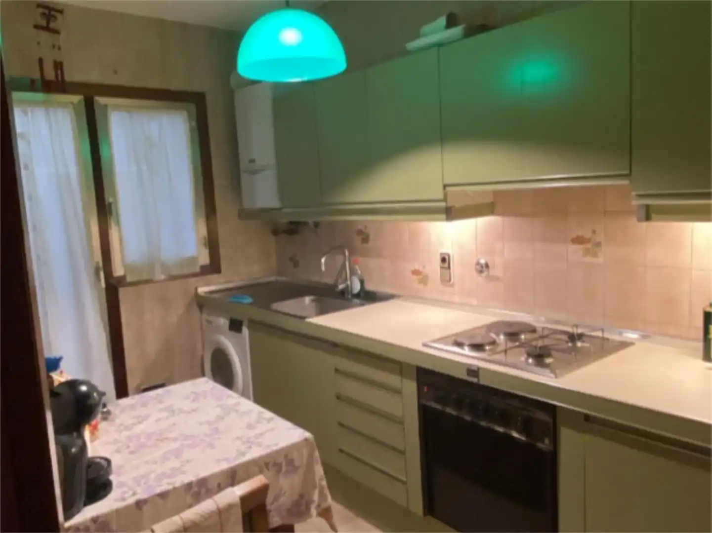 Cocina de Piso en venta en Donostia - San Sebastián  con Jardín privado, Terraza y Amueblado