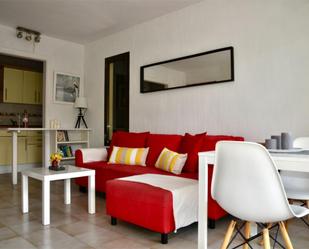 Living room of Flat for sale in Pollença  with Air Conditioner, Terrace and Balcony