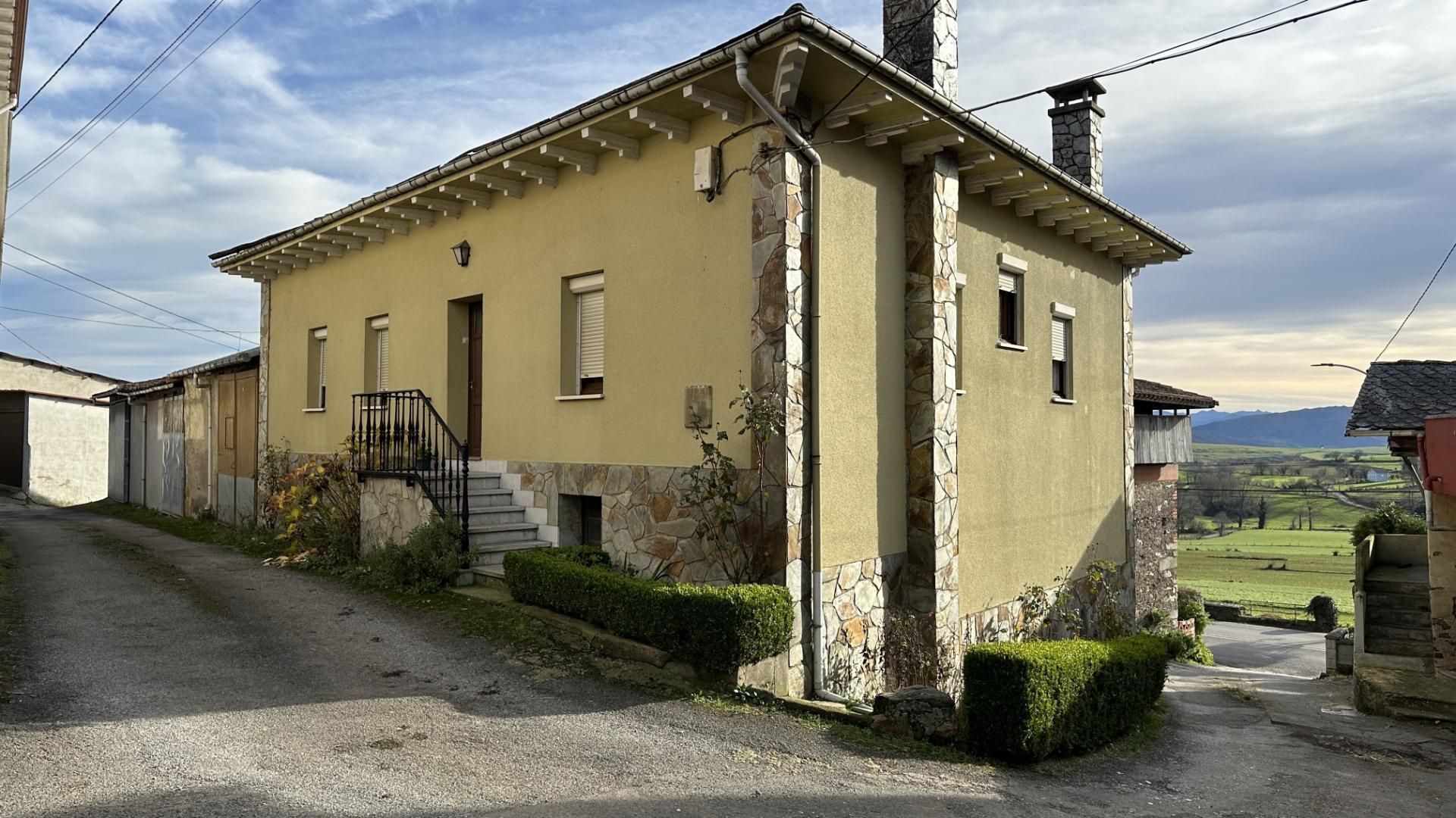 Exterior view of House or chalet for sale in Tineo  with Terrace