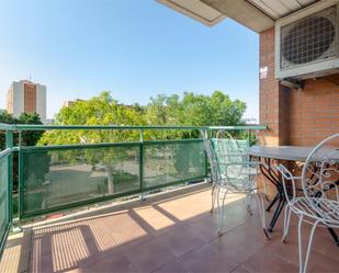 Terrace of Flat to rent in L'Hospitalet de Llobregat  with Air Conditioner and Balcony