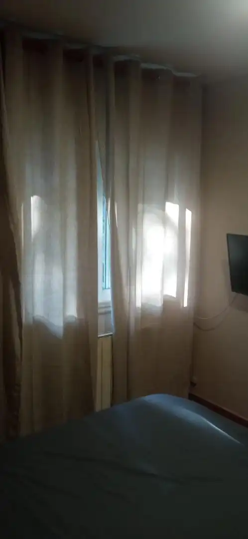 Dormitori de Apartament de lloguer en Cangas  amb Calefacció, Jardí privat i Terrassa