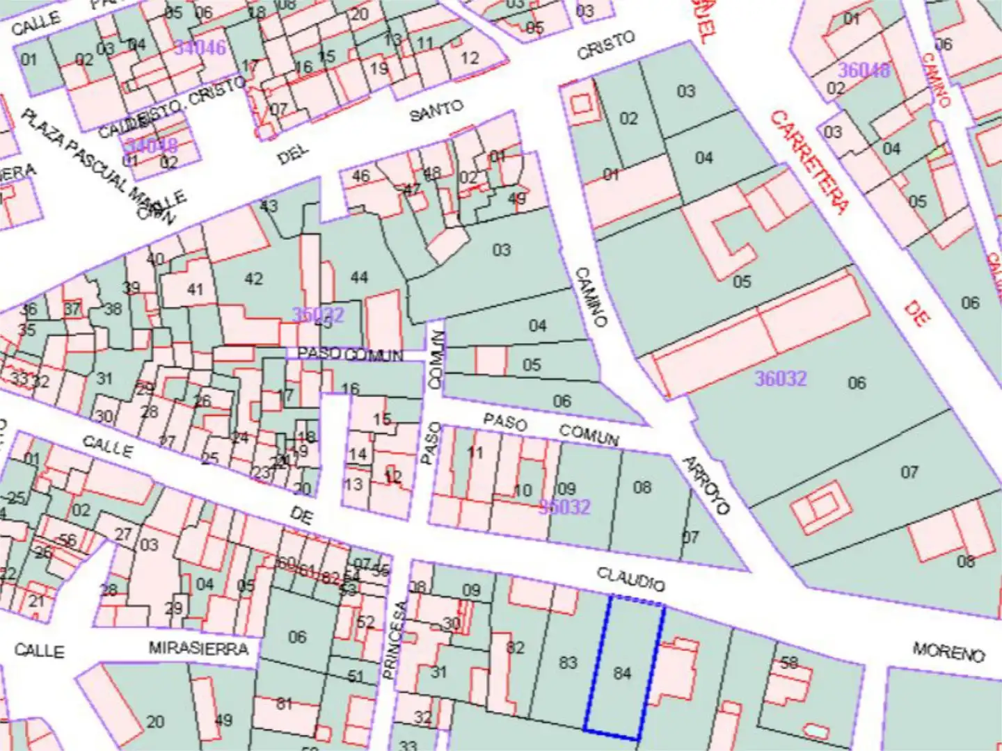 Land for sale in Calle Claudio Moreno, 18, Abades Exterior view of Land for sale in Abades