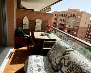 Balcony of Flat for sale in  Almería Capital  with Air Conditioner, Terrace and Swimming Pool