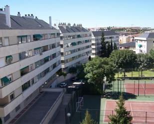 Exterior view of Flat for sale in Collado Villalba  with Terrace and Swimming Pool