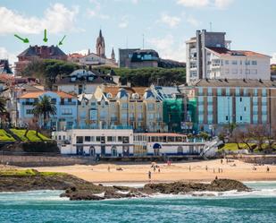 Vista exterior de Pis en venda en Santander amb Calefacció, Jardí privat i Parquet