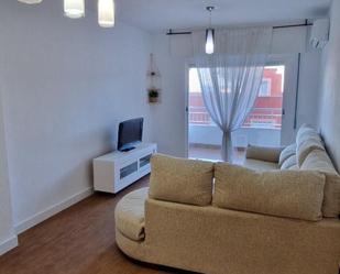 Living room of Flat to rent in Roquetas de Mar  with Air Conditioner, Terrace and Swimming Pool