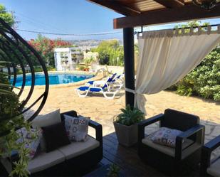 Garden of House or chalet for sale in Jávea / Xàbia  with Air Conditioner, Terrace and Swimming Pool