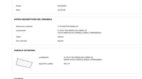 Constructible Land for sale in Carrer de la Margarida, 5, Santa Oliva, Tarragona - image 4 Photo 4 of Constructible Land for sale in Carrer de la Margarida, 5, Santa Oliva, Tarragona