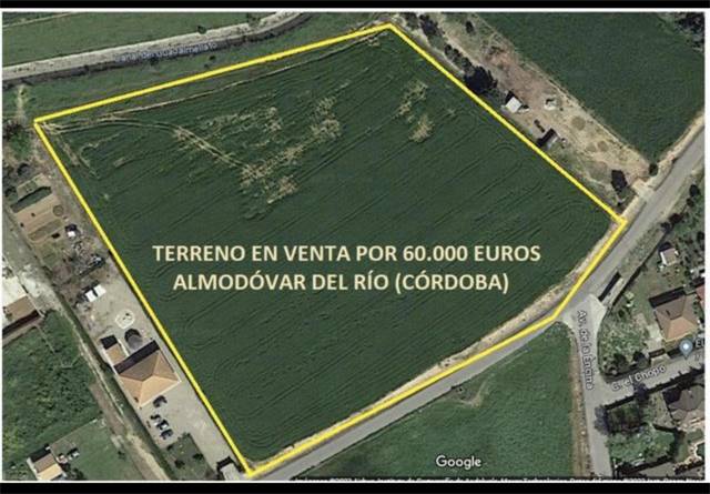 Terreno en Venta en Calle el Chopo, 79a en Almodóvar del Río