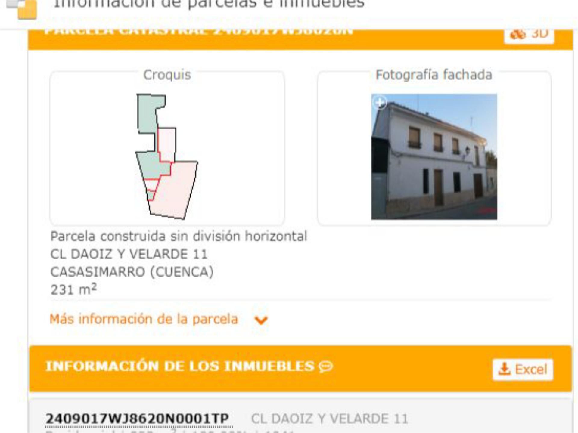 Exterior view of Planta baja for sale in Casasimarro  with Air Conditioner, Heating and Private garden