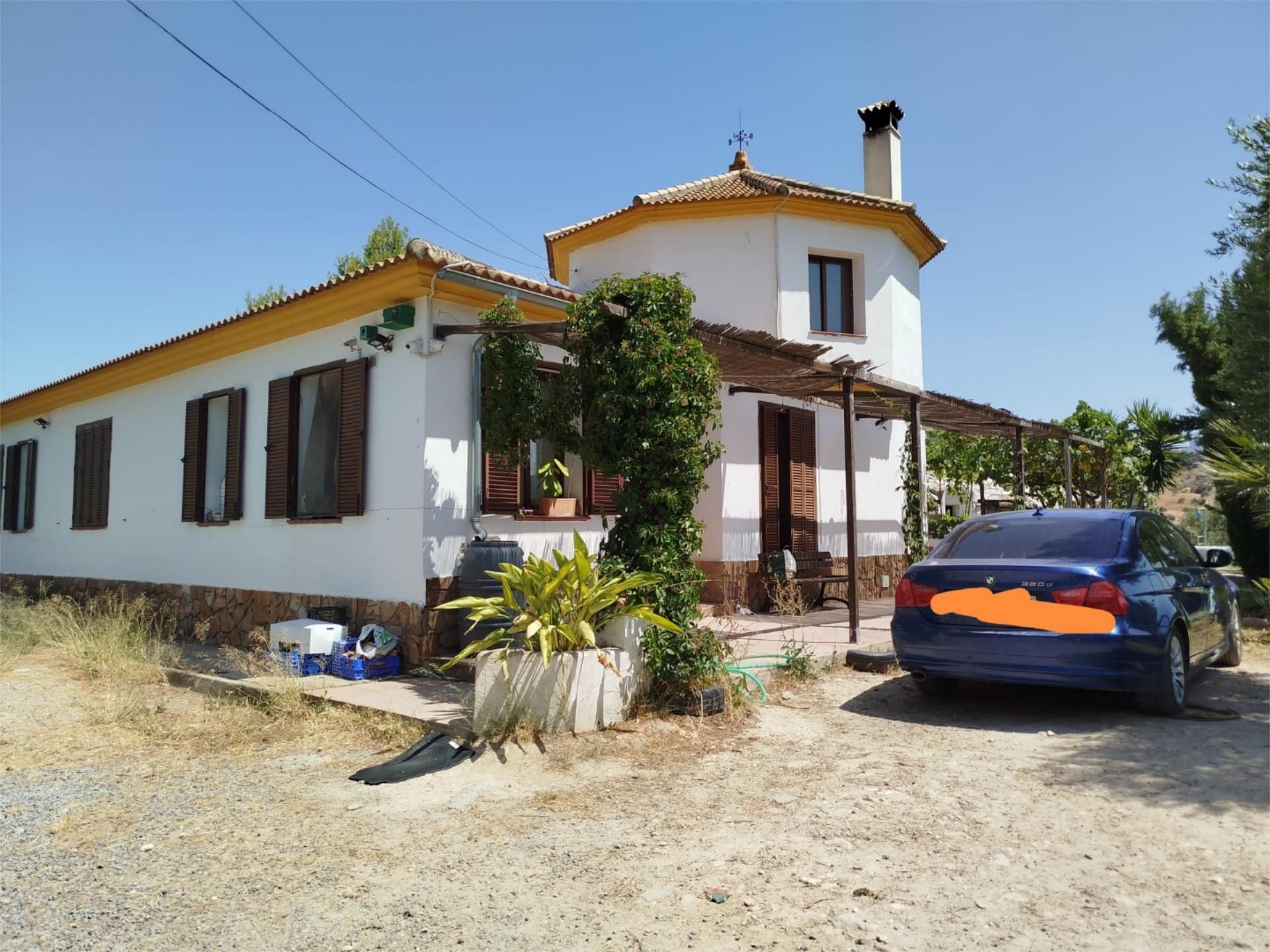 Exterior view of House or chalet for sale in Algodonales  with Swimming Pool