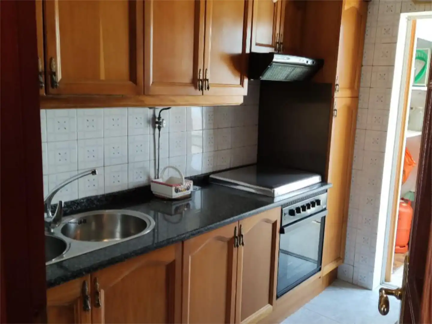 Küche von Wohnung zum Verkauf in Candelario mit Möbliert, Gemeinschaftsparkplatz und Balkon