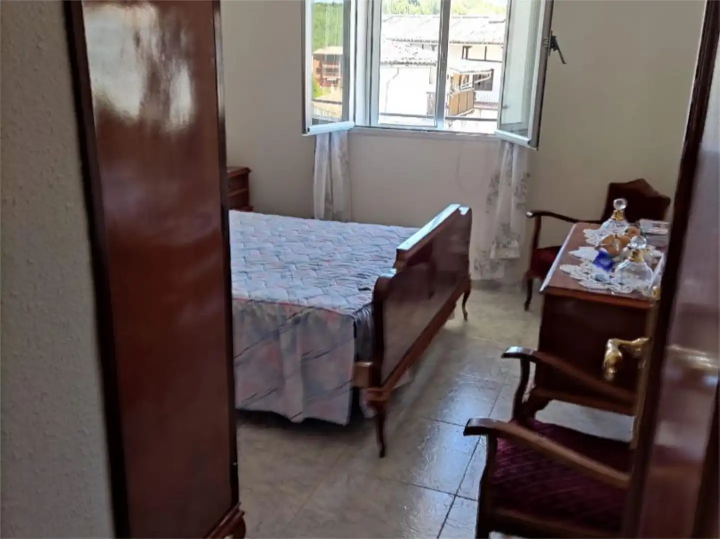 Schlafzimmer von Wohnung zum Verkauf in Candelario mit Möbliert, Gemeinschaftsparkplatz und Balkon