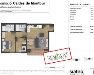 Bedroom of Flat for sale in Caldes de Montbui  with Air Conditioner, Heating and Parquet flooring