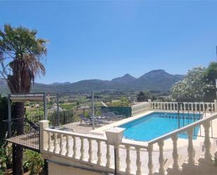 Exterior view of House or chalet for sale in Xaló  with Air Conditioner, Terrace and Swimming Pool