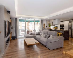 Living room of Flat for sale in Málaga Capital  with Air Conditioner, Heating and Parquet flooring