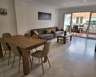 Living room of Flat to rent in Calpe / Calp  with Air Conditioner, Terrace and Swimming Pool