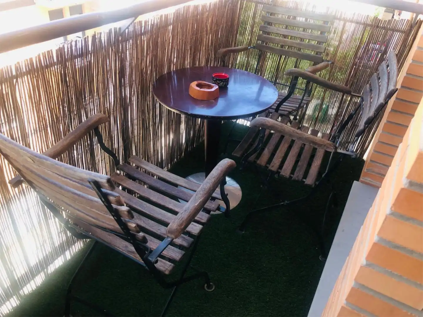 Terrace of Flat for share in Tudela  with Heating, Parquet flooring and Terrace