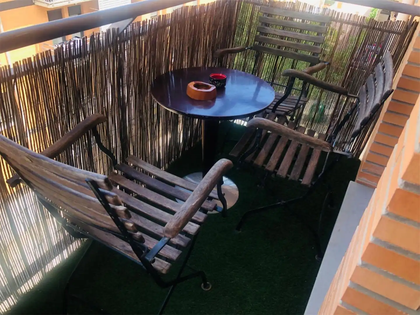 Terrace of Flat for share in Tudela  with Heating, Parquet flooring and Terrace