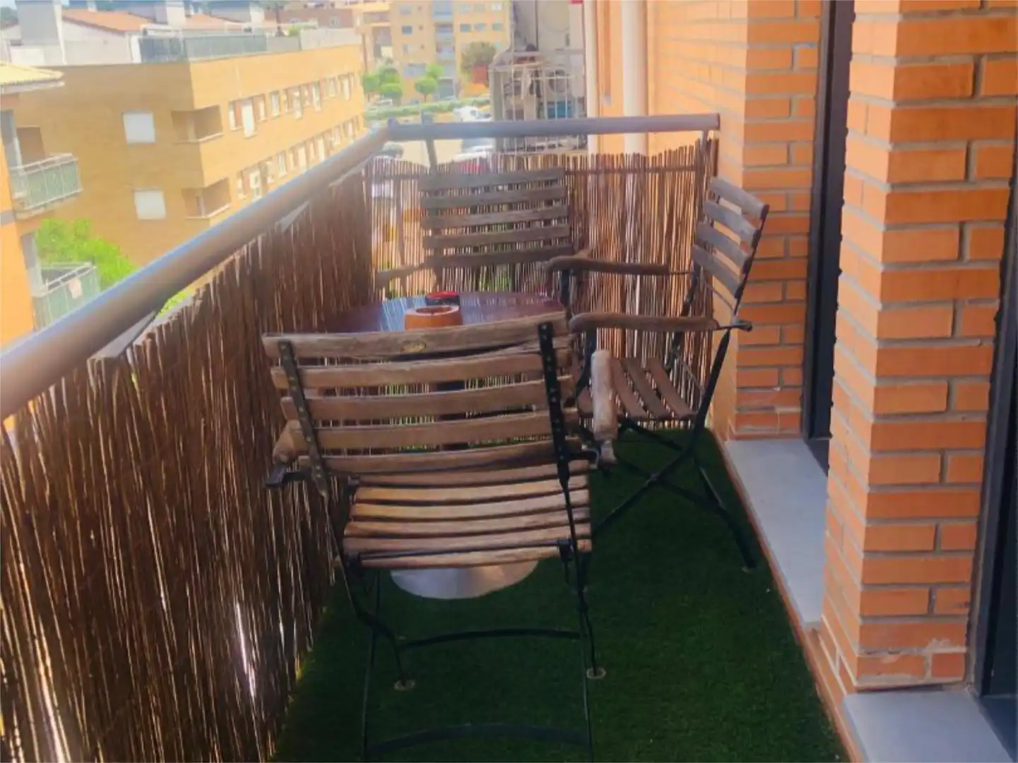 Balcony of Flat for share in Tudela  with Heating, Parquet flooring and Terrace