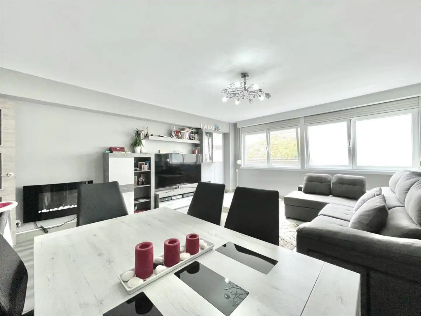 Flat for sale in Rúa San Agustín, 23, Ciudad Vieja Living room of Flat for sale in A Coruña Capital