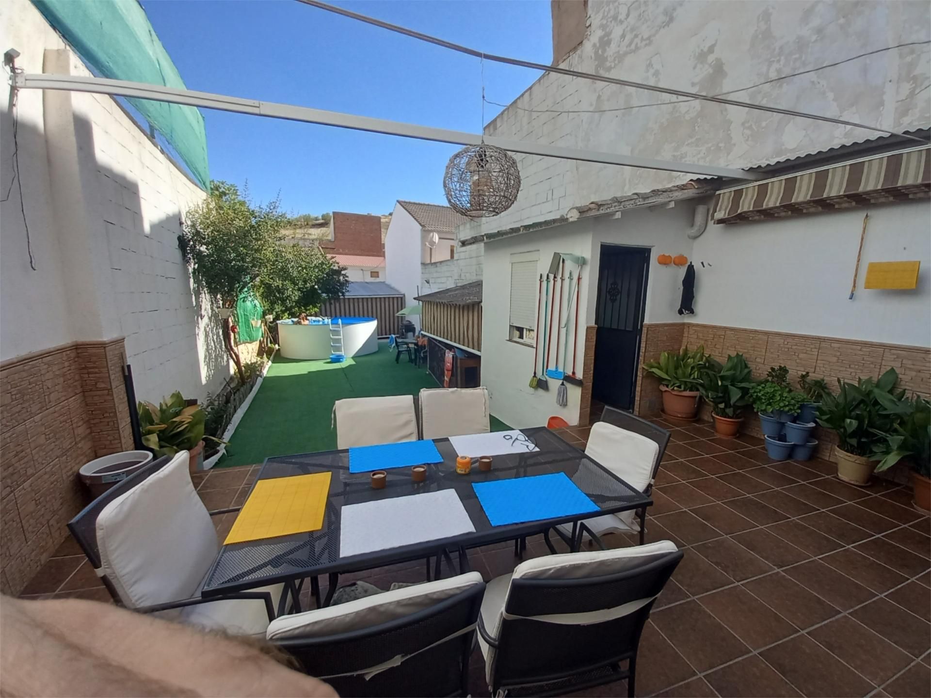 Terrassa de Casa adosada en venda en Montejícar amb Calefacció, Jardí privat i Parquet