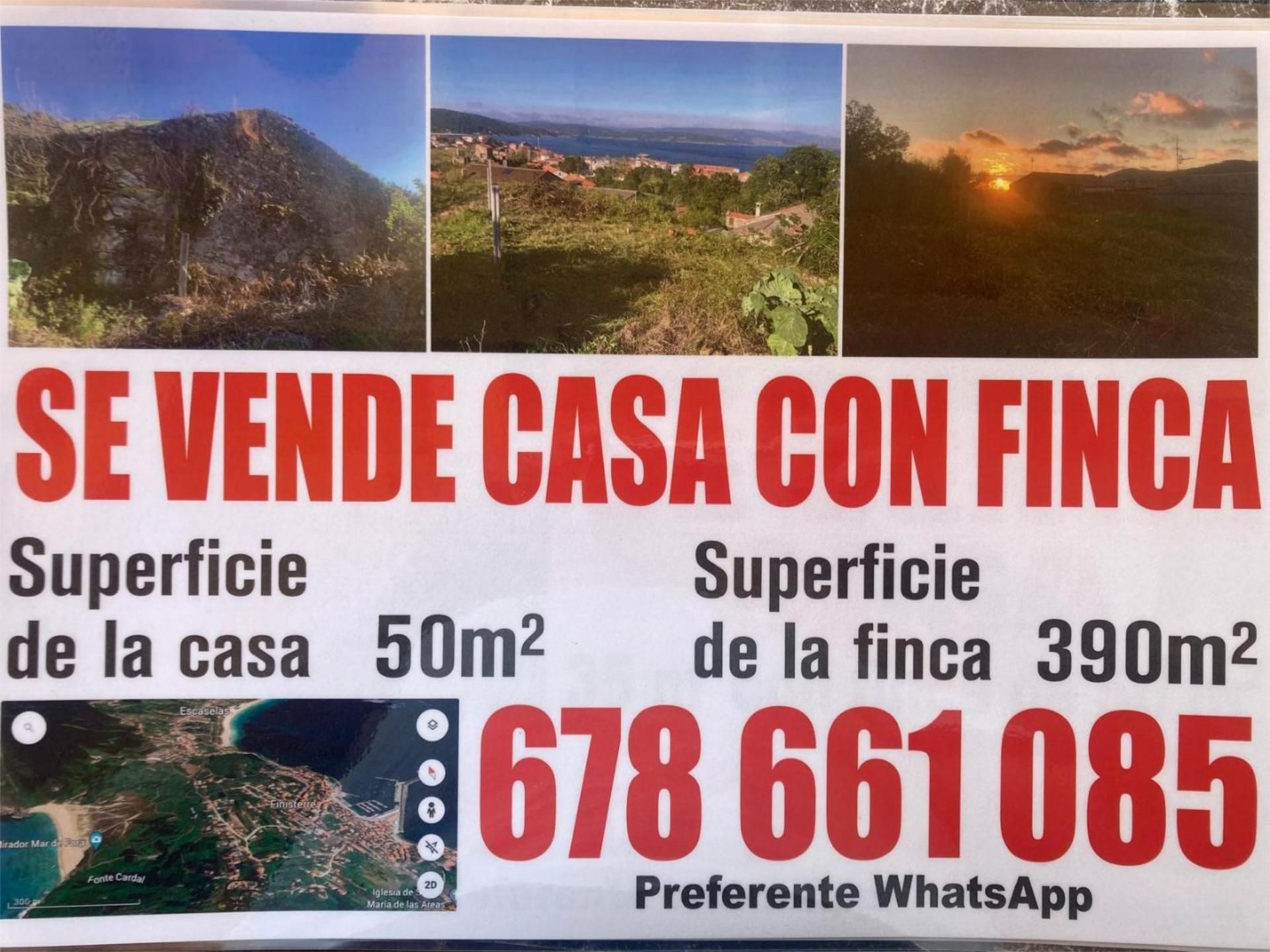 Single-family semi-detached for sale in Fisterra  with Private garden