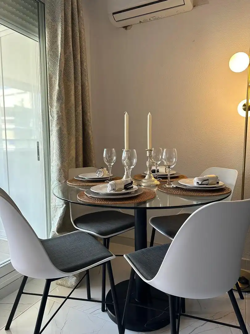 Flat for rent in Carrer de la Pinada, 29, Costa Marina Dining room of Flat for rent in Oropesa del Mar / Orpesa