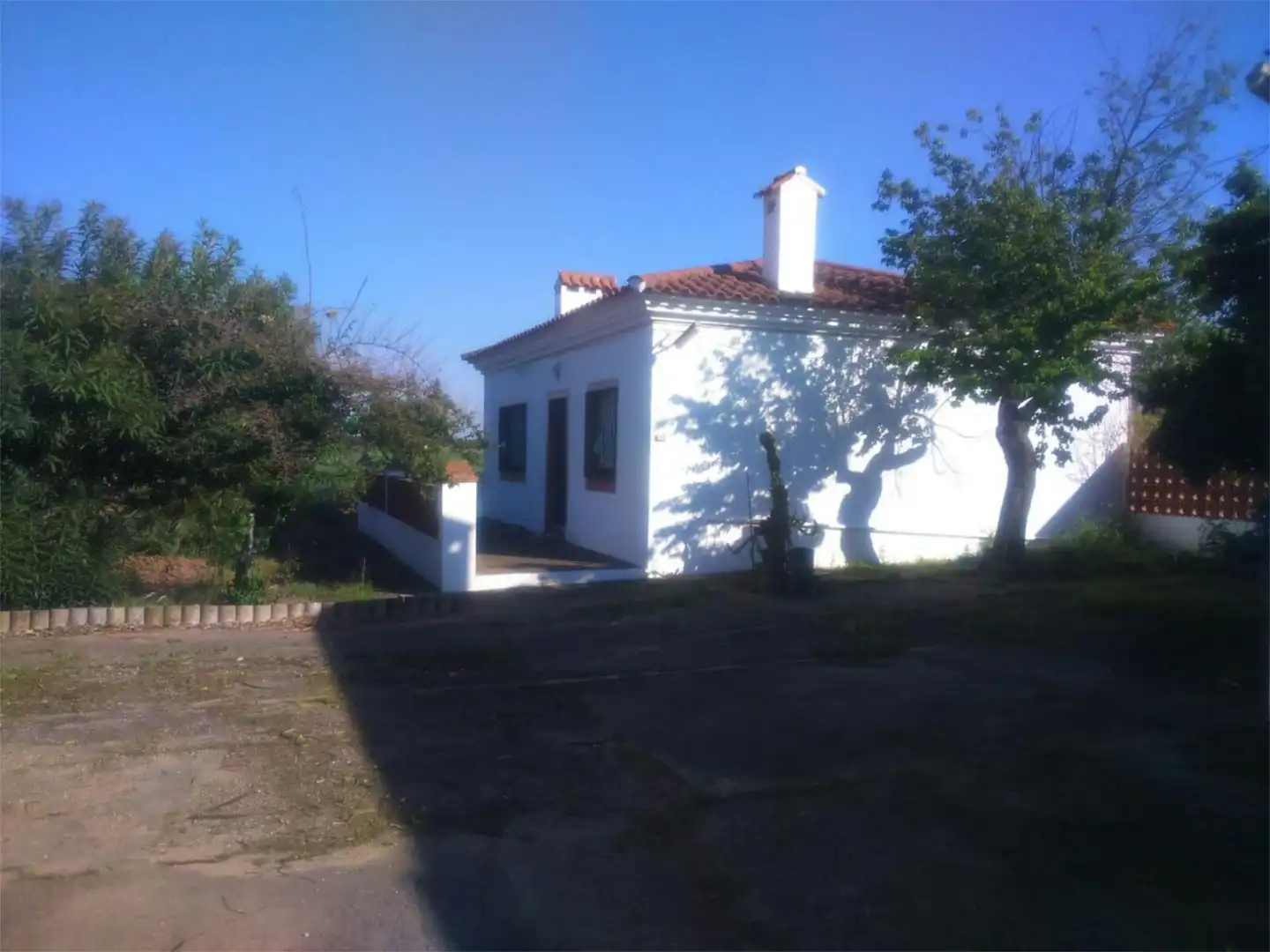 Vista exterior de Finca rústica en venda en Badajoz