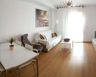 Sala d'estar de Pis de lloguer en Mazarrón amb Terrassa i Piscina