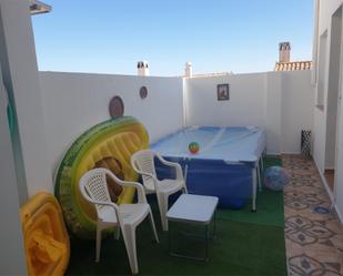 Terrace of Single-family semi-detached for sale in Cuevas de San Marcos  with Air Conditioner