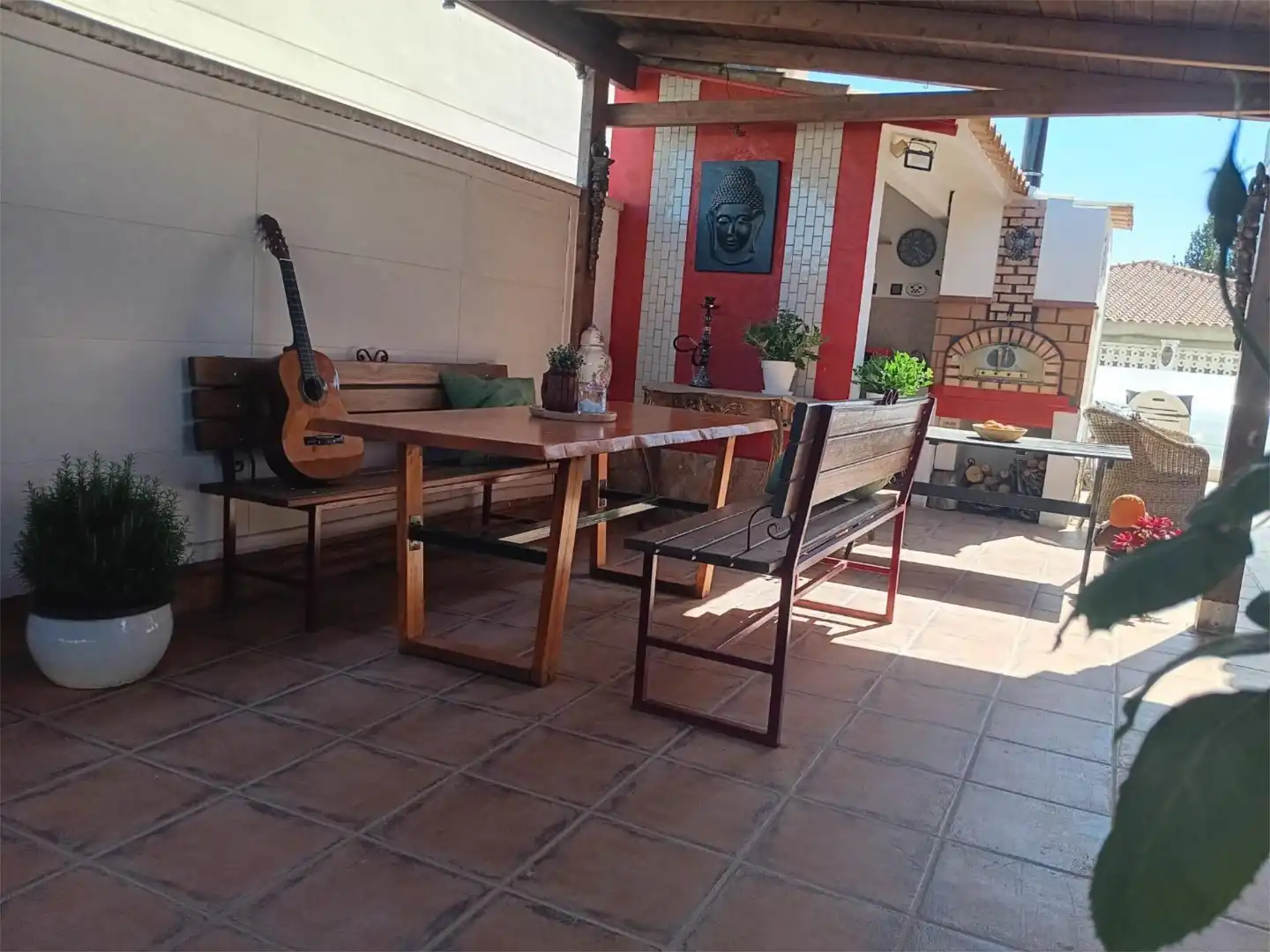 Casa o chalet de alquiler en Calle d'Argos, 4, Pla dels Aljubs Terraza de Casa o chalet de alquiler en La Pobla de Vallbona con Aire acondicionado, Calefacción y Terraza