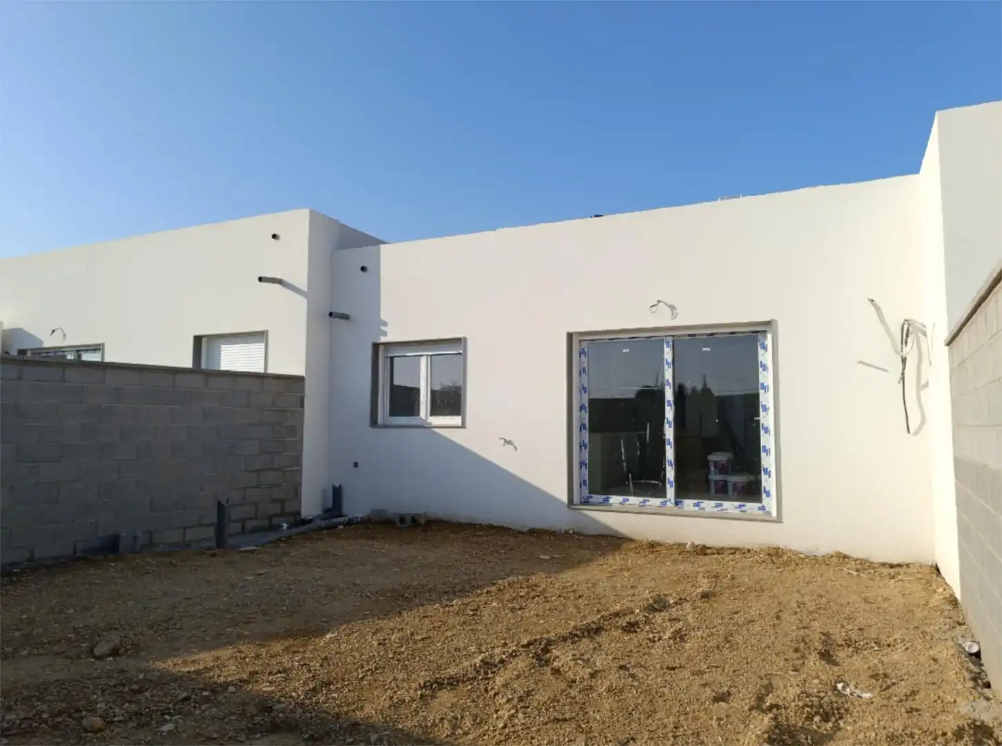 Piso en venta en Calle Norte, San Mateo de Gállego Vista exterior de Piso en venta en San Mateo de Gállego con Jardín privado