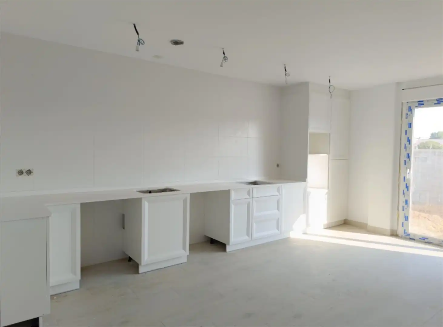Piso en venta en Calle Norte, San Mateo de Gállego Cocina de Piso en venta en San Mateo de Gállego con Jardín privado