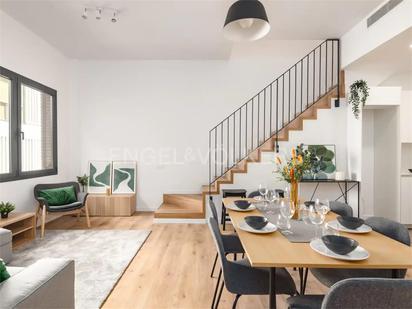 Dining room of Duplex for sale in  Barcelona Capital  with Terrace