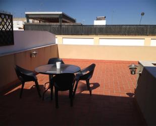 Terrasse von Wohnung miete in Marchena mit Klimaanlage und Terrasse