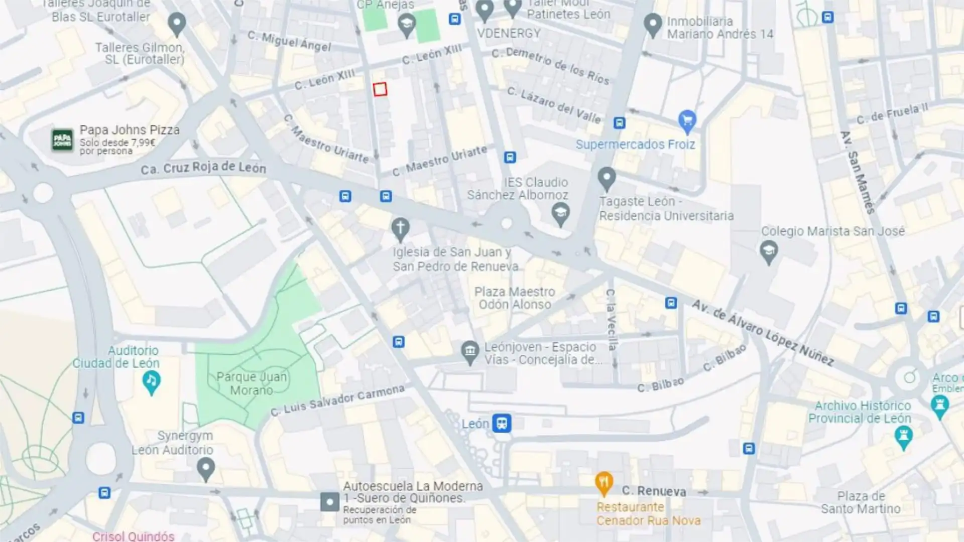 Bebaubares Gelände zum Verkauf in Calle José María Vicente López, 18, San Esteban Außenansicht von Bebaubares Gelände zum Verkauf in León Capital
