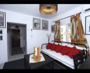 Sala d'estar de Dúplex en venda en Alicante / Alacant amb Aire condicionat i Balcó