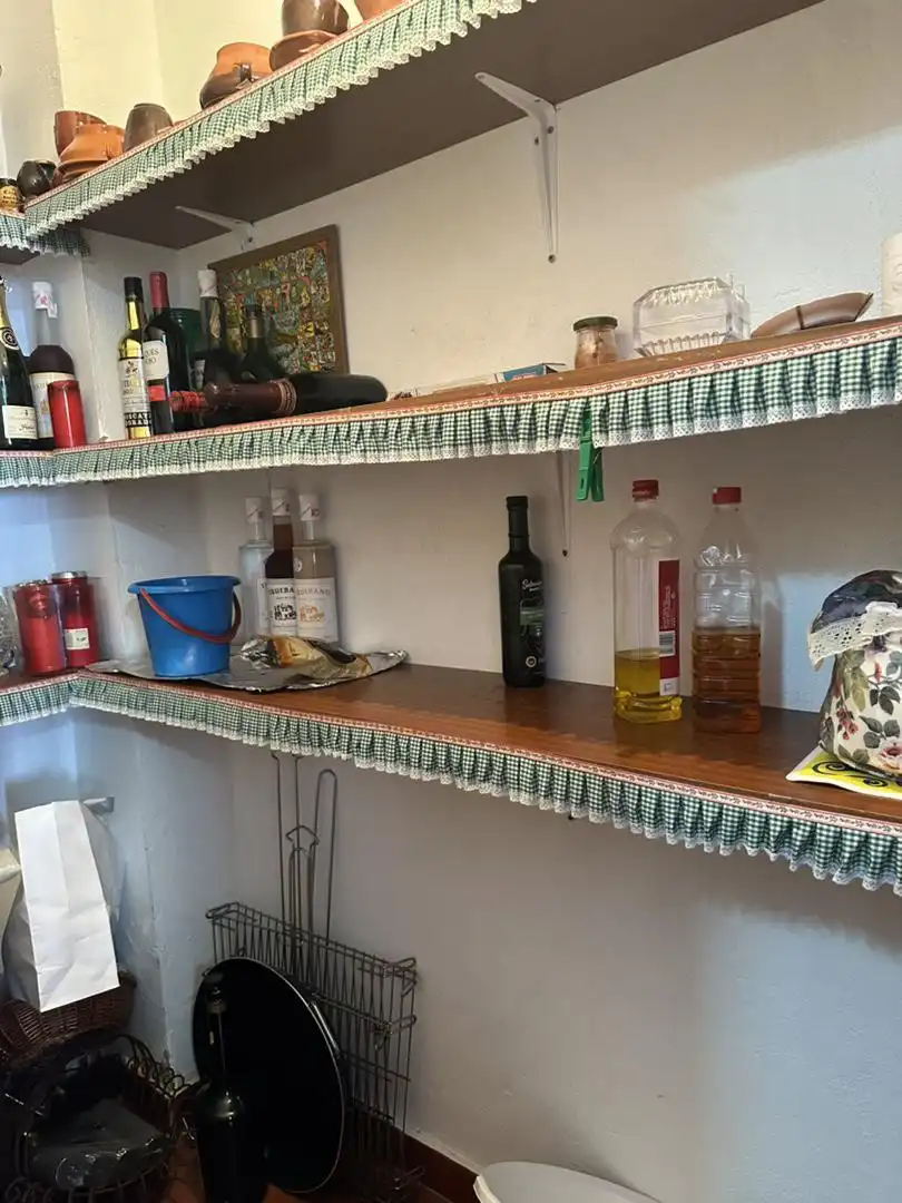 Kitchen of Houses for sale in Villamartín de Don Sancho  with Heating, Parquet flooring and Storage room