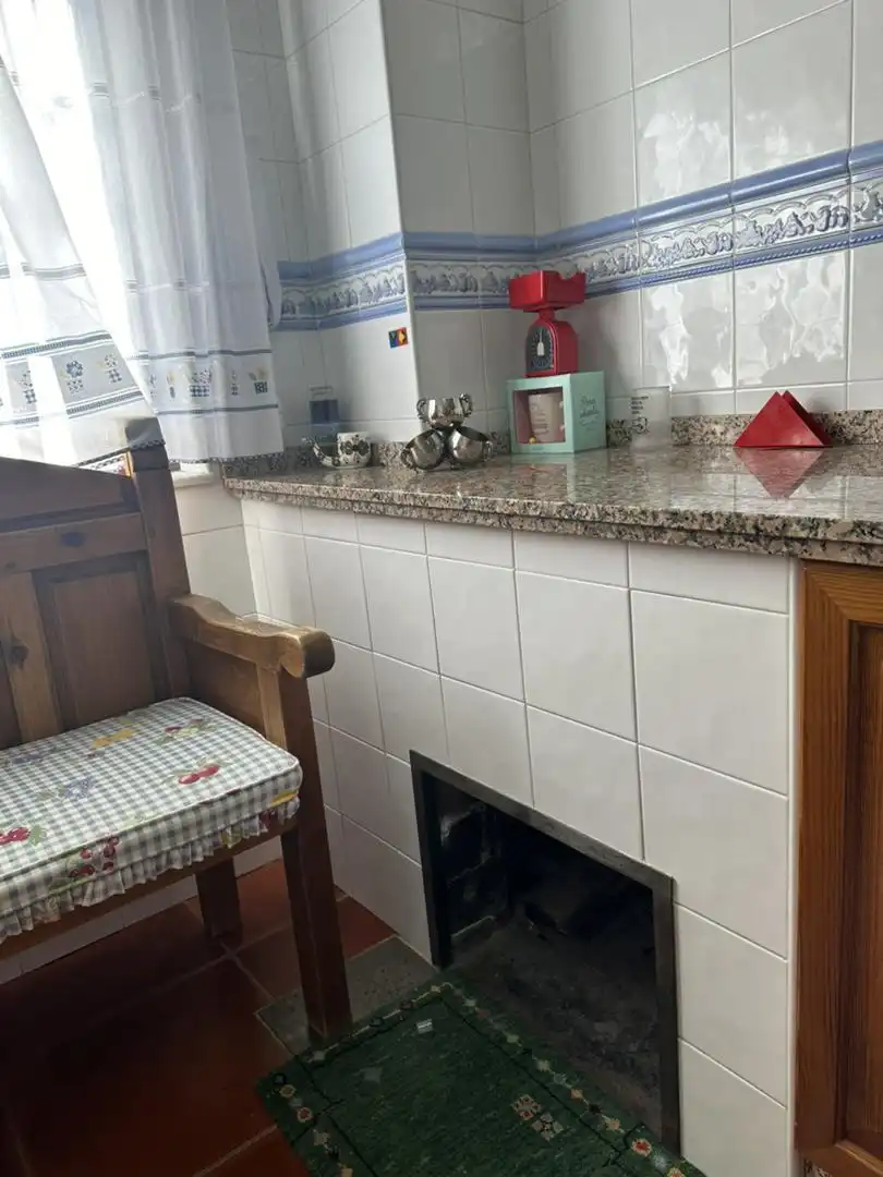 Kitchen of Houses for sale in Villamartín de Don Sancho  with Heating, Parquet flooring and Storage room