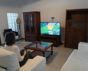 Living room of Single-family semi-detached to share in Lumpiaque  with Heating, Terrace and Furnished