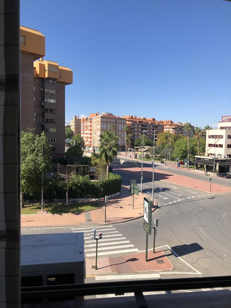 Vista exterior de Pis en venda en  Murcia Capital amb Aire condicionat, Traster i Moblat