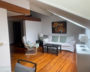 Living room of Attic for sale in Bilbao   with Heating and Video intercom