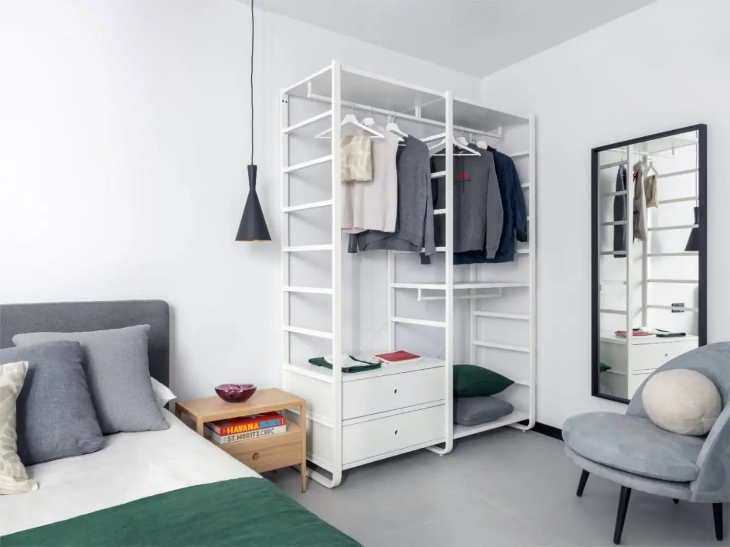 Bedroom of Apartments for rent in  Madrid Capital  with Air Conditioner and Balcony