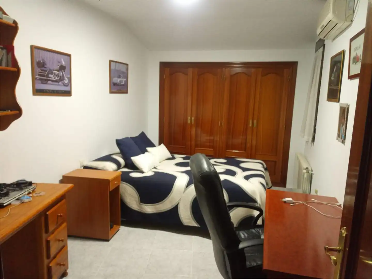 Schlafzimmer von Wohnung zum Verkauf in Valencia de Alcántara mit Klimaanlage, Heizung und Terrasse