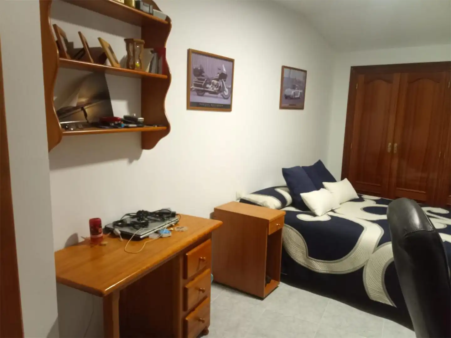 Schlafzimmer von Wohnung zum Verkauf in Valencia de Alcántara mit Klimaanlage, Heizung und Terrasse