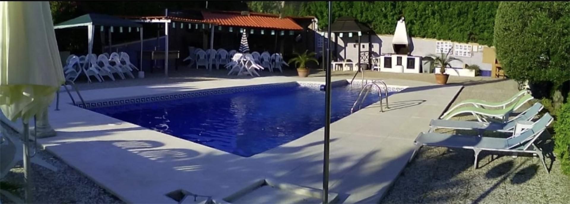Swimming pool of Flat for sale in Guillena  with Air Conditioner, Heating and Private garden