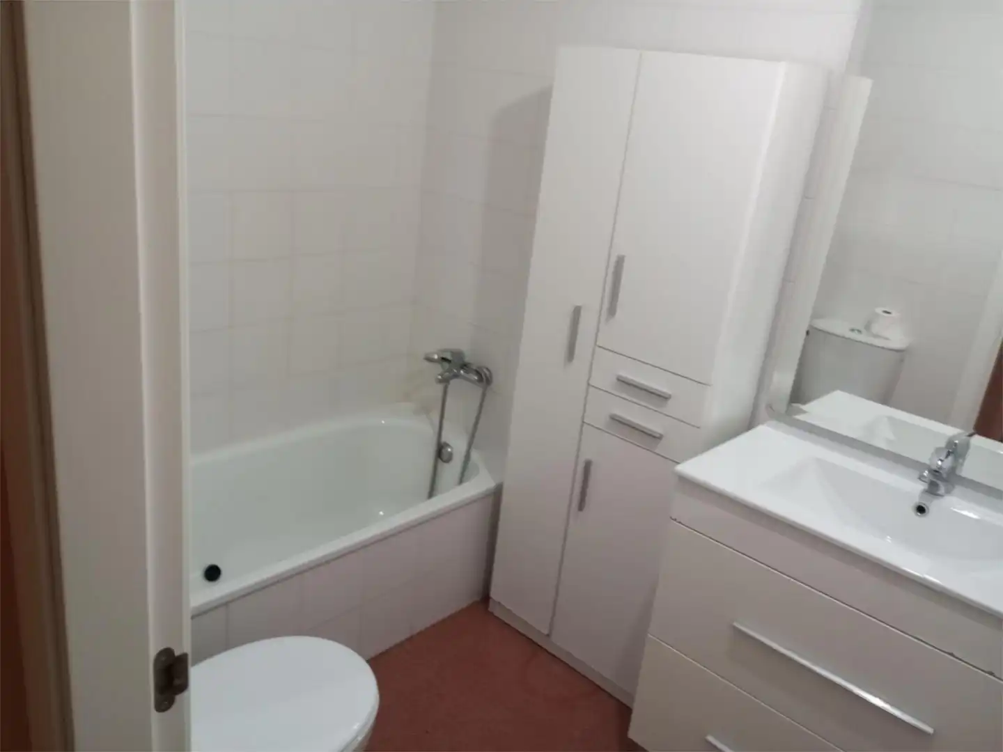 Bathroom of Flat for sale in Porzuna  with Air Conditioner, Terrace and Balcony