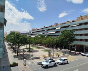 Exterior view of Flat for sale in Cuarte de Huerva  with Air Conditioner, Terrace and Swimming Pool